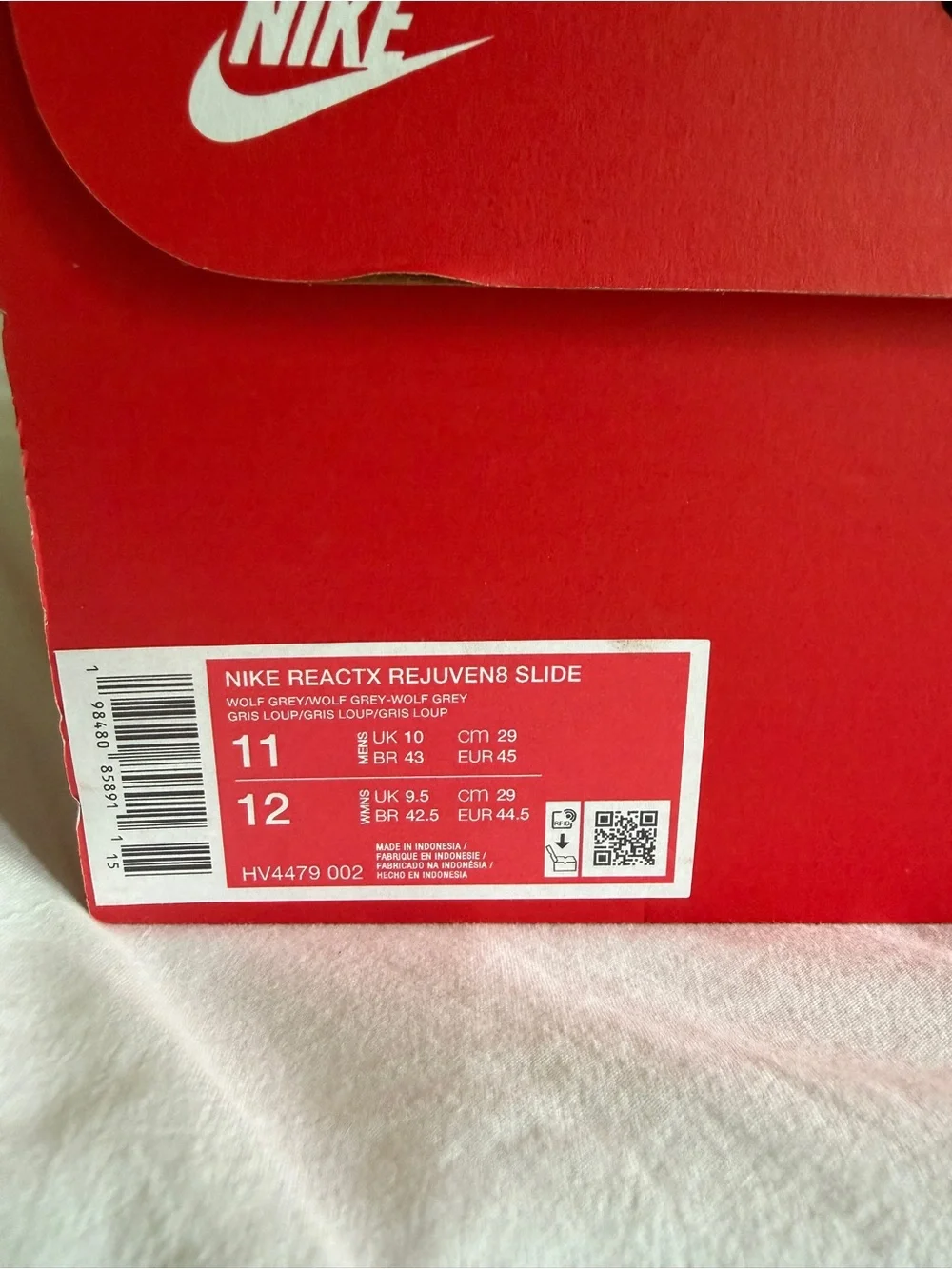 Nike Reactx Rejuven8 Slide NWT 11